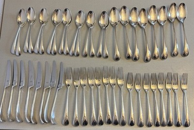 MCM Torun Dansk Stainless Steel Japan Flatware Set for 8 Complete 48P Vintage