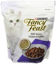 Fancy Feast Gourmet Savory Chicken Turkey Dry Cat Food 1 Pound Complete Nutri...