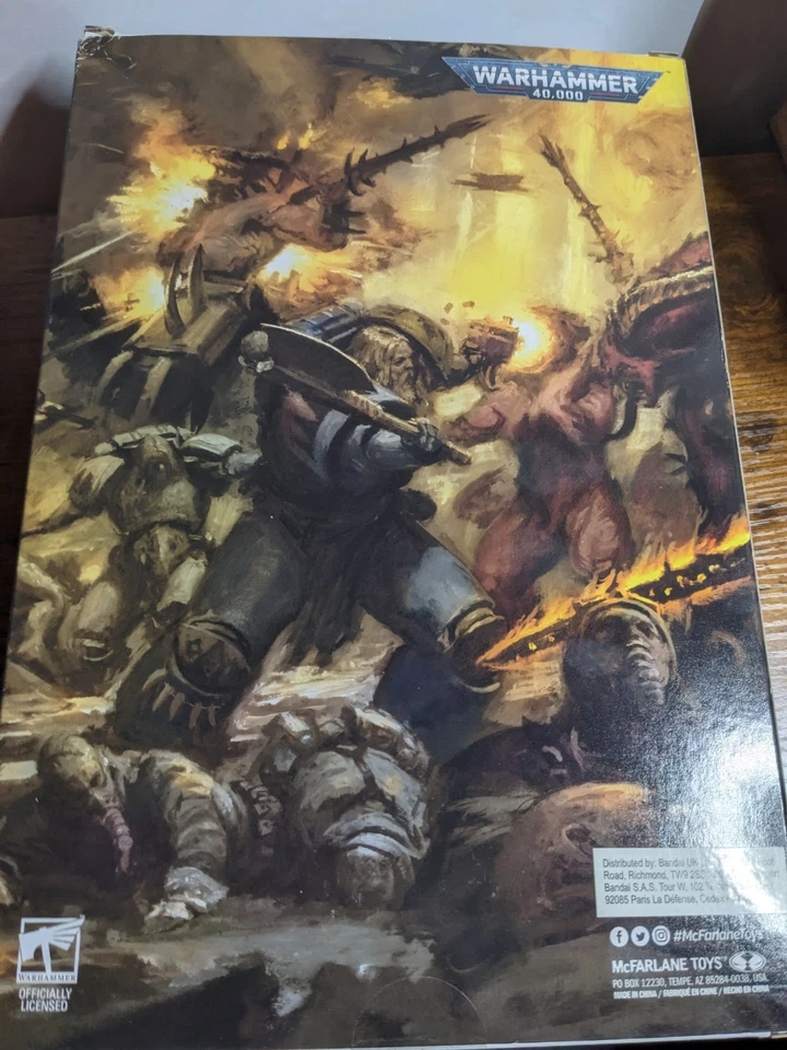 McFarlane Warhammer 40k Space Wolves Wolf Guard Artist Proof - Image 2 of 4