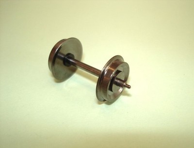 10x H0-Gleichstrom Zapfenachsen passend für Märklin;Lkdm 11,4mm; A:27,4mm e.i.DC