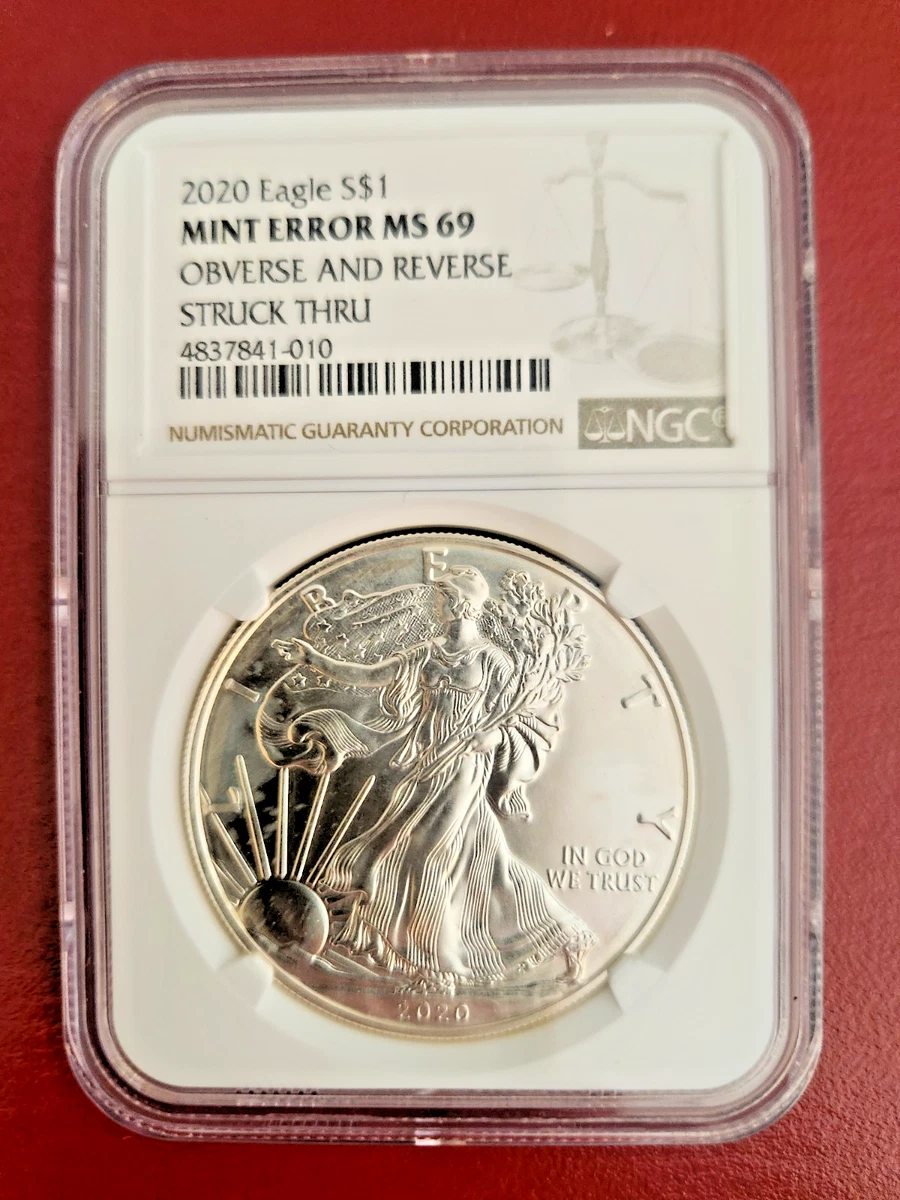 American Eagle MS 69 Graded 2020 Silver Bullion Coins for sale | eBay