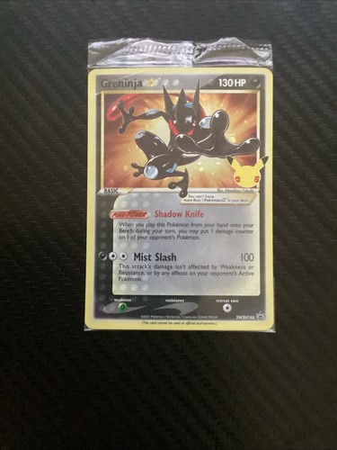 Sealed Greninja Star SWSH144 Holo Promo Sword & Shield Promo Pokemon Near Mint