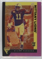 2021 Panini Chronicles Draft Picks Flux Pink Micah Parsons #227 07i7