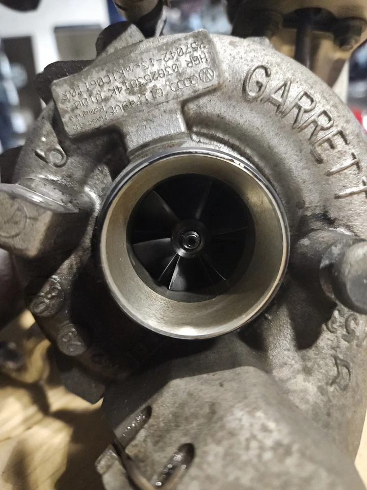 Audi VW 2.0tdi BMN Turbocharger 03g253014k 757042 gt1749vc 170bhp - Image 2 of 4