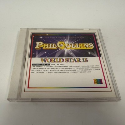 Phil Collins   World Star 15 Karaoke CD 1998 VCD-ROM Pop Rock GEK-V815