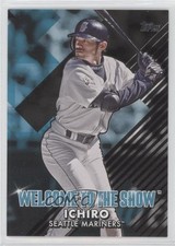 2022 Topps Series 1 Welcome to the Show Black 162/299 Ichiro Suzuki HOF 00gy