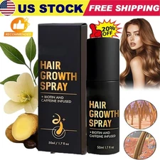 HaloGrow Hair Growth Spray 50ml Natural Hair Thickening Gentle Regrowth Mist USA