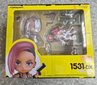 Nendoroid 1531-DX Cyberpunk 2077 V: Female Ver. DX Figure Good