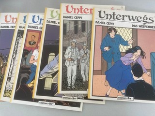 Carlsen: Album fumetti Underwegs 1 7 completo [9407]