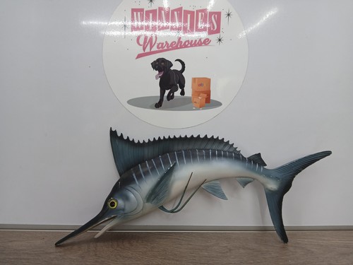 Sail Fish Marlin Mount 19" Detailed