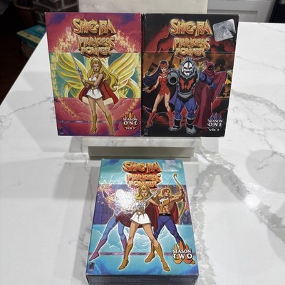 She-Ra Princess of Power Season 1 Vol 1 & Volume 2 + Season Two (Vol 2 READ**)