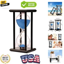Sandglass 60 Minutes Timer Hourglass 1 Hour for Ornament Decoration Xmas New ...