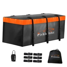 Hitch Mount Cargo Carrier Bag 100% Waterproof Car Tray Luggage 20 Cubic Feet