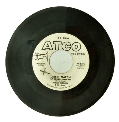 Jorgen Ingmann   Desert March (La Longue Marche) / Tovarisch - PROMO - 45 RPM