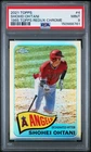 2021 Topps 1965 topps redux chrome SHOHEI OHTANI PSA 9 #4