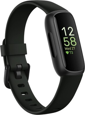 Google Fitbit Inspire 3 Aktivitätstracker Trainingsintensität Schlaftracking schwarz