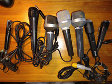  7 Mikrofone, retro, an Sammler, guter Zustan...