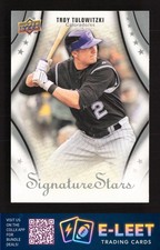 2009 Upper Deck Signature Stars Troy Tulowitzki #97