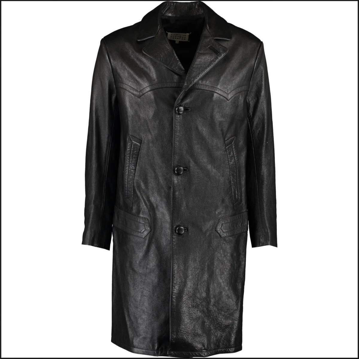 Maison Margiela Coats, Jackets & Waistcoats Leather Outer Shell