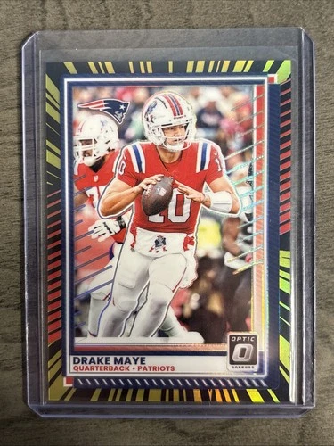2025 Panini Donruss Optic - Rated Rookie Drake Maye #47 Electricity Prizm /75