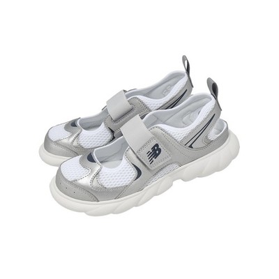 New Balance 230 Hook And Loop NB Silver Navy Kids Preschool Sandal