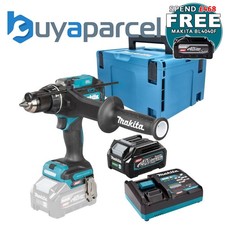 Image of Makita HP003 40V Max XGT Brushless Combi Hammer Drill 180Nm 3 Speed + Battery