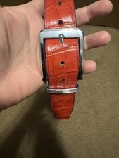 Red/ Blue Reversible Exotic Belt Size 42 Alli...