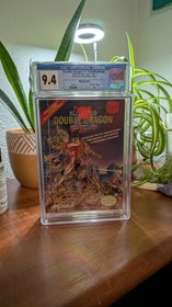 Double Dragon II 2 New Nintendo NES Factory Sealed CGC Grade 9.4 A+ MINT