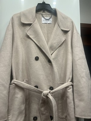 blonde no 8 Wollmantel  Gr. S Fällt Größer Aus Neu!