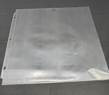 Samsill 67 Pack Scrapbook Page Protectors 12X12 Heavy Weight 4MIL Clear 3 Ring