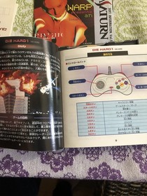 Sega Saturn 1996 Die Hard Trilogy Made In Japan Game Booklets Included