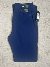 New With Tags Under Armour Storm Navy Blue Golf Pants Men  s 30/34