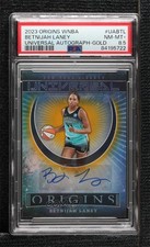 2023 Origins WNBA Universal Gold 7/10 Betnijah Laney-Hamilton PSA 8.5 Auto 0q5k