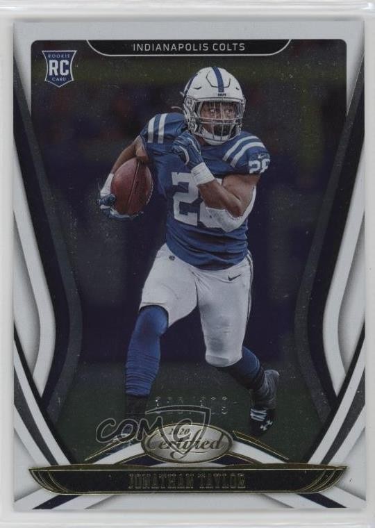 2020 Certified Rookies Mirror /299 Jonathan Taylor #118 12zr