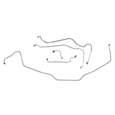 Inline Tube 68 Chevelle Front Brake Line Lines Set Kit Manual Disc Brakes 5p Ss