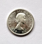 1962 Canada Silver Dime – BU – 80% Silver – Queen Elizabeth II – Bluenose – BU