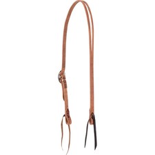 Martin Saddlery Tête à oreilles fendues - Harnais cuir huilé à la main