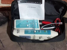 Hobbes Tone Generator + Probe Kit Cable Wire Tracer Tracker Network Telephone 