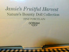 Gorham Porcelain Doll Jamie’s Fruitful Harvest 16” — photo 8