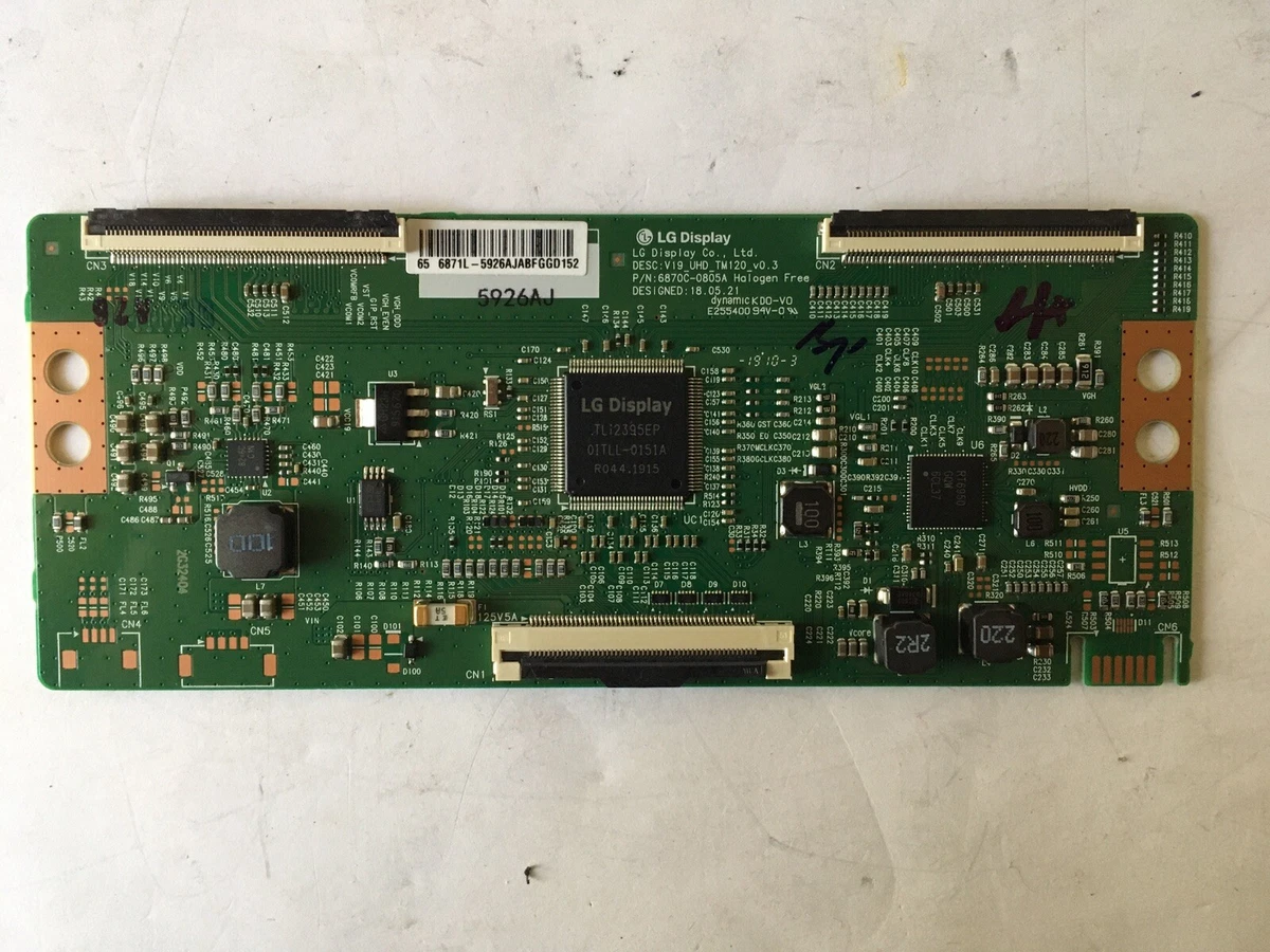 Nappe LVDS télé Philips 49PUS6581/12 largeur 18cm - vente de pièces