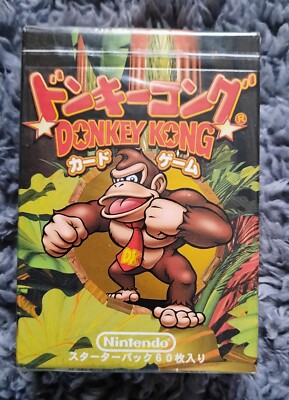 1999 Japanese Donkey Kong Country DKC TCG Trading Card Starter Deck (60 cards)