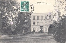 Antique postcard SEINE-ST-DENIS LE RAINCY property des sources facade ti.
