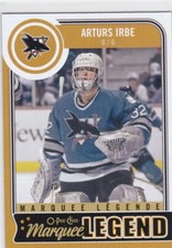 14/15 OPC..ARTURS IRBE..MARQUEE LEGEND..CARD # 578..SHARKS..FREE COMBINED SHIP