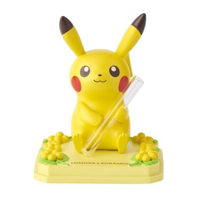 Pokemon Center Original Vase Figure MIMOSA e Pokemon Pikachu Japan
