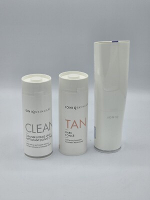 IONIQ Skincare Starter Kit mit IONIQ ONE Sprayer + TAN Dark LSF 50 Kartusche