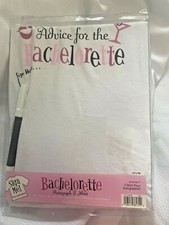 Bachelorette Party Autograph T-Shirt with Pen Advice for Bride Wedding XL NEW