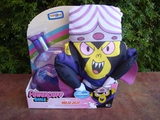 Cartoon Network Power Puff Girls Mojo Jojo Puff Out Plush Doll- Spin Master NEW