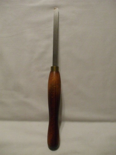 Crown Tools 1/2" Bowl Finishing Inboard Scrapper HSS Chisel 8 1/2" Handle