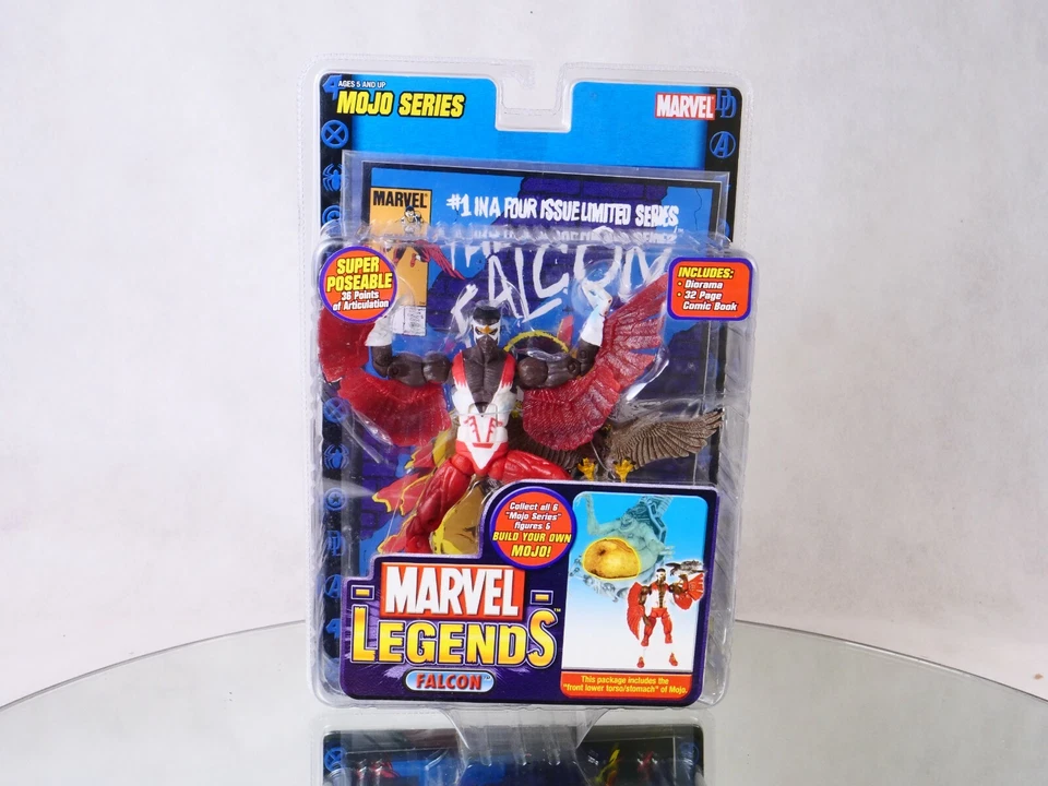 Toy biz - Marvel Legends - Falcon - Mojo Serie - en Caja Nunca Abierta - Imagen 4 de 4