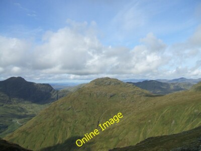 Photo 6x4 Beinn Luibhean View of the mountain from the summit ridge of Th c2012